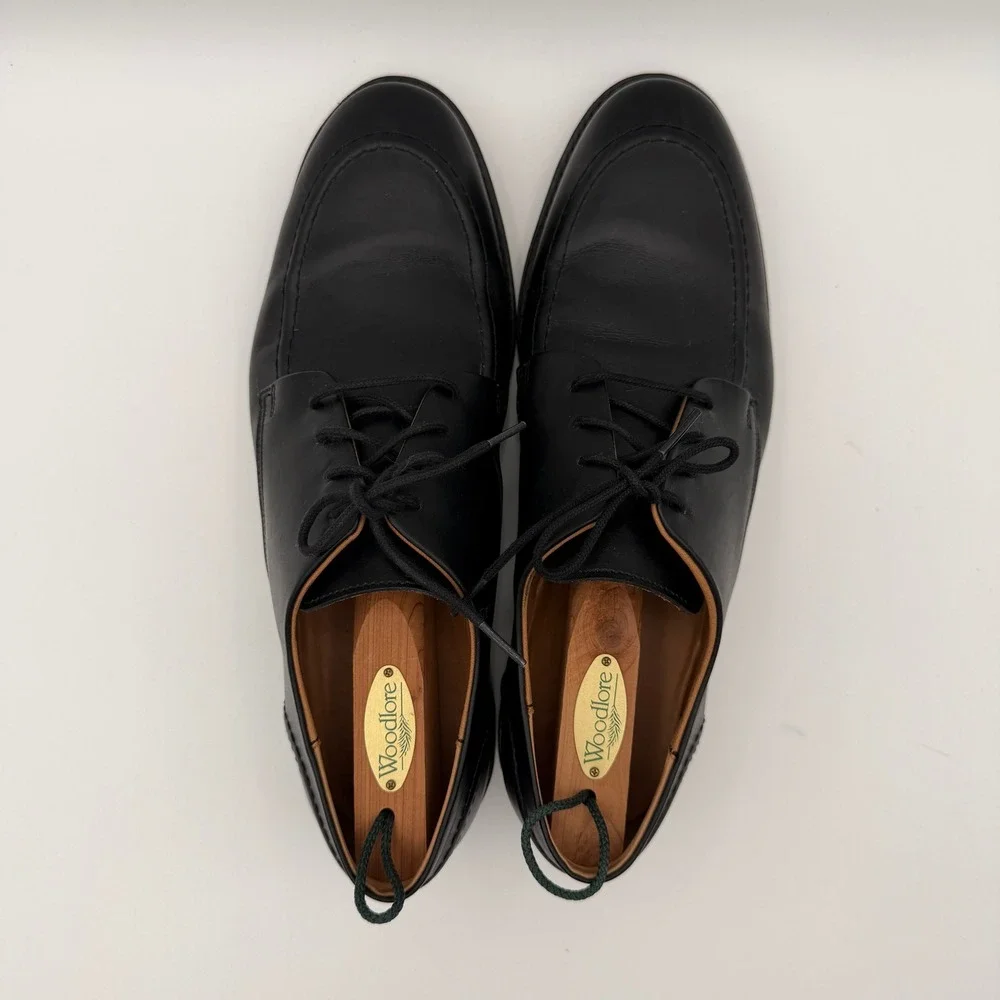 Allen Edmonds Raymond black leather derby oxfords dress shoes Mens 10